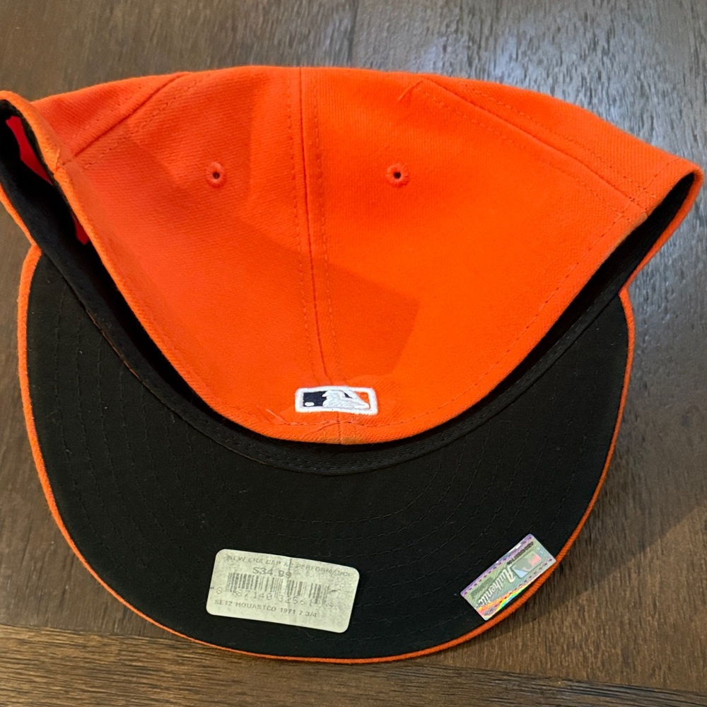 Houston Astros New Era Hat 7 - 3/4 - Picture 2 of 6